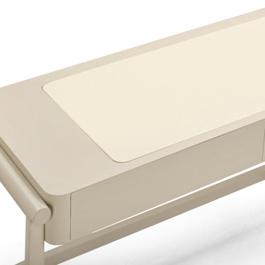 TOV Alfalfa 52" 2-Drawer Desk Taupe