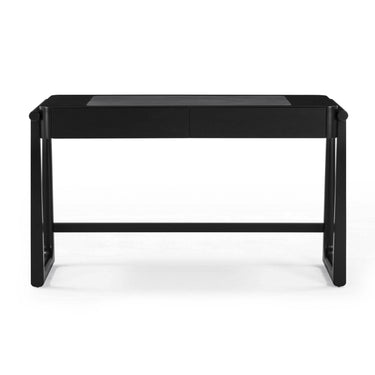TOV Alfalfa 52" 2-Drawer Desk Black