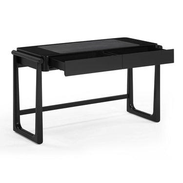 TOV Alfalfa 52" 2-Drawer Desk Black
