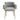 TOV Dente Grey Velvet Dining Chair