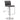 TOV Amalfi Performance Vegan Leather Adjustable Stool Grey