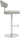 TOV Cosmo Performance Vegan Leather Adjustable Stool Light Grey