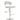 TOV Cosmo Performance Vegan Leather Adjustable Stool Light Grey