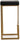 TOV Ferrara Black Performance Vegan Leather and Gold Steel Barstool - Set of 2, image 6