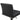 TOV Amalfi Black Performance Vegan Leather on Black Stool, image 8