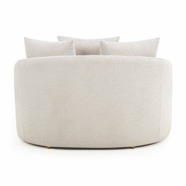 TOV Hanim 54" Performance Boucle Daybed Cream