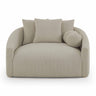 TOV Hanim 54" Performance Boucle Daybed Warm Grey