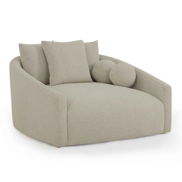 TOV Hanim 54" Performance Boucle Daybed Warm Grey