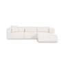 TOV Tarra 3-Piece Cream Performance Chenille Modular Sectional, RAF option, image 1