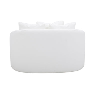 TOV Hanim 54" Cream Performance Fabric Daybed Cream