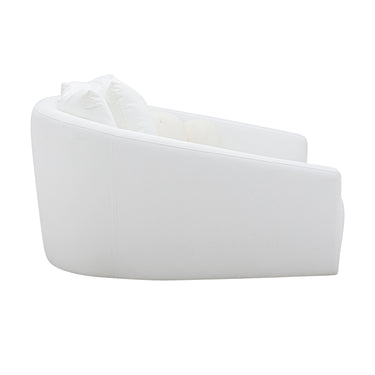 TOV Hanim 54" Cream Performance Fabric Daybed Cream
