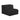 TOV Tarra Fluffy Oversized Performance Corduroy Modular Armless Chair, Black option, image 1