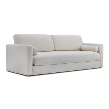 TOV Ryan 91" Cream Upcycled Performance Linen Sleeper Sofa, image 1