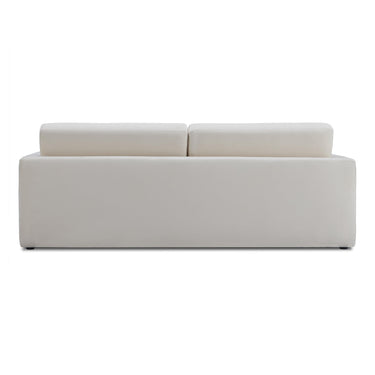 TOV Ryan 91" Cream Upcycled Performance Linen Sleeper Sofa, image 4