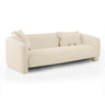 TOV Lou 91" Sandstone Textured Performance Fabric Sofa, image 1