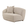 TOV Marion 60" Two-Tone Textured Performance Boucle Loveseat, LAF option, image 1