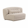 TOV Marion 63" Two-Tone Textured Performance Boucle Armless Loveseat, image 1