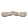 TOV Sylvie 6-Piece Cream Performance Boucle Large Sectional, image 1