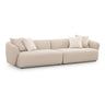 TOV Sylvie 118" Cream Performance Boucle Sofa, image 1