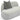 TOV Carraway Grey Upcycled Chenille Loveseat