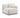 TOV Travie White Sand Performance Corduroy Velvet RAF Corner Chair