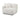 TOV Travie White Sand Performance Corduroy Velvet LAF Corner Chair