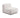 TOV Travie White Sand Performance Corduroy Velvet Armless Chair