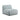 TOV Travie Sea Foam Performance Corduroy Velvet Armless Chair