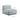 TOV Travie Sea Foam Performance Corduroy Velvet Armless Chair