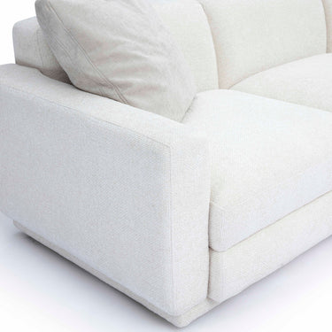 TOV Perry 8-Piece Cream Performance Chenille Modular Large U-Sectional Cream