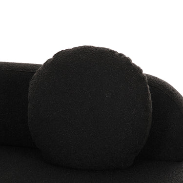 TOV Broohah 3-Piece Performance Fabric L-Shaped Sectional Black