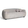 TOV Judy 80" Black and White Woven Performance Fabric Sofa, image 1