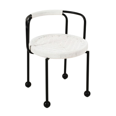 TOV Pansy Cream Outdoor Dining Chair Cream