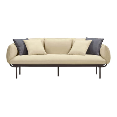 TOV Katti 85" Outdoor Sofa Beige