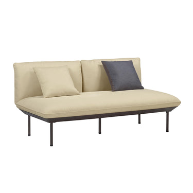TOV Katti 65.5" Outdoor Loveseat Beige - ON FINAL SALE