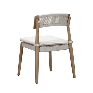 TOV Gata Cream Outdoor Dining Chair - Set of 2 Cream