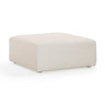 TOV Hangover Cream Performance Fabric Outdoor Ottoman, image 1
