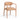 TOV Annika Textured Contract-Grade Fabric Outdoor Dining Arm Chair Peach
