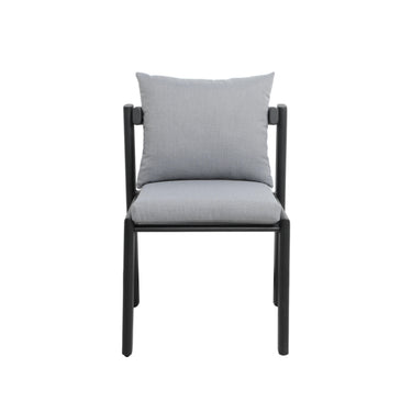 TOV Nancy Outdoor Dining Chair Grey