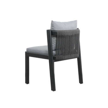 TOV Nancy Outdoor Dining Chair Grey