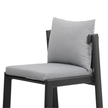 TOV Nancy Outdoor Dining Chair Grey