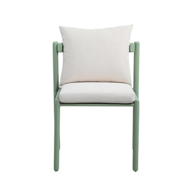 TOV Nancy Outdoor Dining Chair Green