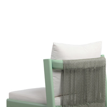 TOV Nancy Outdoor Dining Chair Green