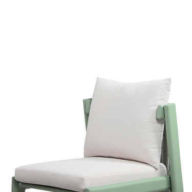 TOV Nancy Outdoor Dining Chair Green