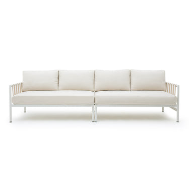 TOV Dunes Cream Outdoor 110" Sofa Cream