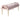 TOV Eileen Velvet Bench Pink