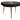 TOV Timber 28" Black and Brass Coffee Table