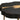 TOV Timber 28" Black and Brass Coffee Table