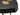 Contemporary black and brass wooden side table with artisanal craftsmanship and one-of-a-kind design