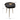 Modern handcrafted Timber collection side table with unique brass inlays and black wood finish